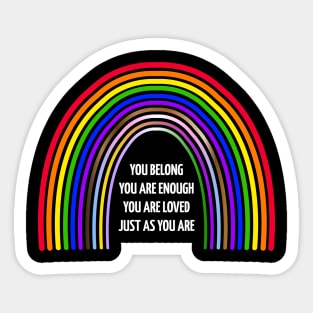 You Belong Sticker